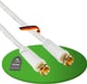 conecto 2m SAT-antennekabel