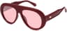 Trendy oversized aviator