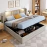 Tweepersoonsbed met opbergruimte