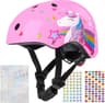Peuterhelm met DIY stickers