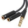 Headsetadapter 3,5 mm Audio Y Splitter