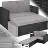 Wicker Lounge 2-zitsbank