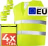 4 Reflecterend Veiligheidsvest