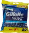 BlueII Plus wegwerpmesjes