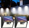 LOTMOS 2 stuks Solarlampen