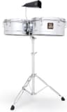 LP Aspire Chrome Timbales