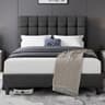Yaheetech gestoffeerd bed