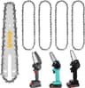 Set van 4 zaagkettingen